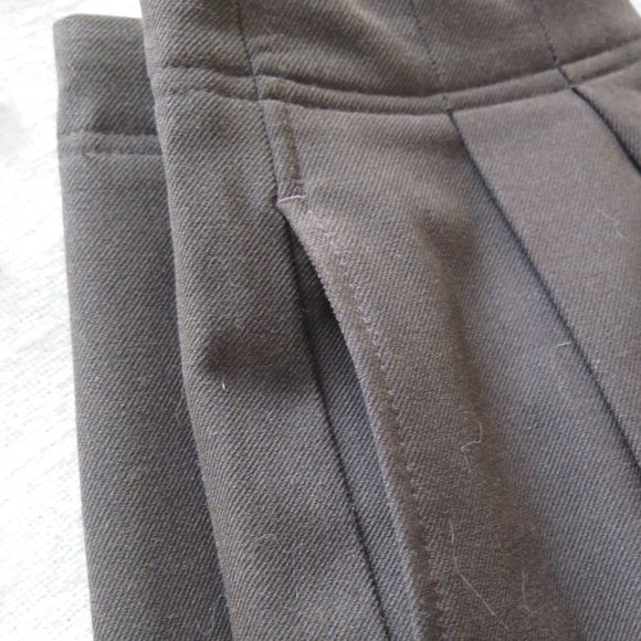 Gap Women's Stretch High Rise Wide-Leg Crop Pants, Brown Size 2 - Picture 5 of 7